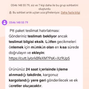 PTT Adına Gelen Şüpheli Mesajlar Hakkında Endişe