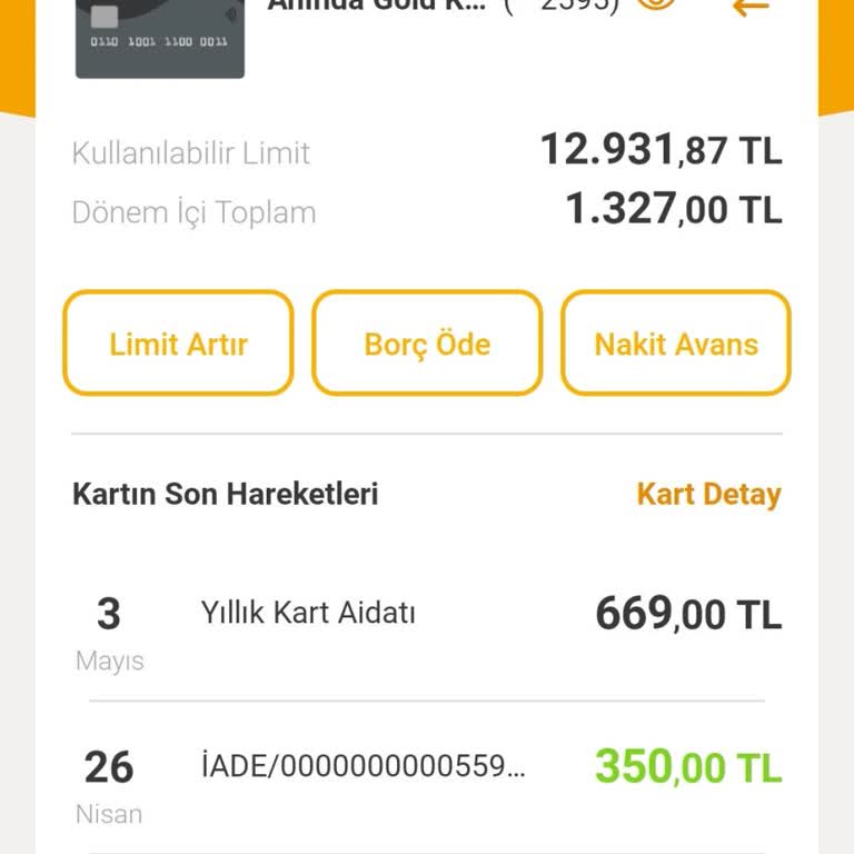 VakıfBank Kredi Kartı Aidat Kesintisi Ve İptal Talebim Reddedildi