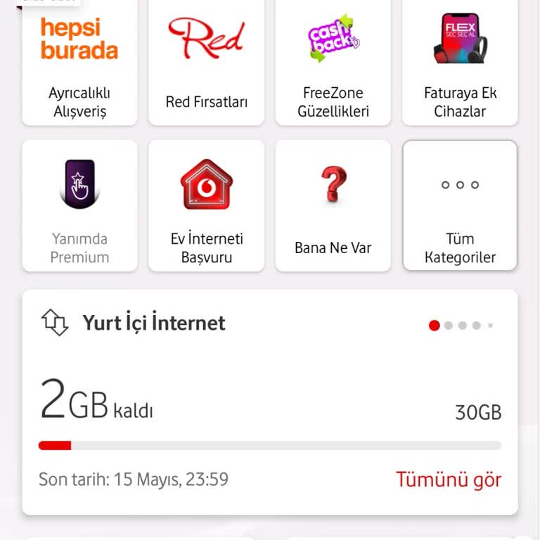 Sınırsız Sosyal Ve Video Paketi İnternetinden Kullanılamıyor, Paket Hakkım Erken Bitiyor