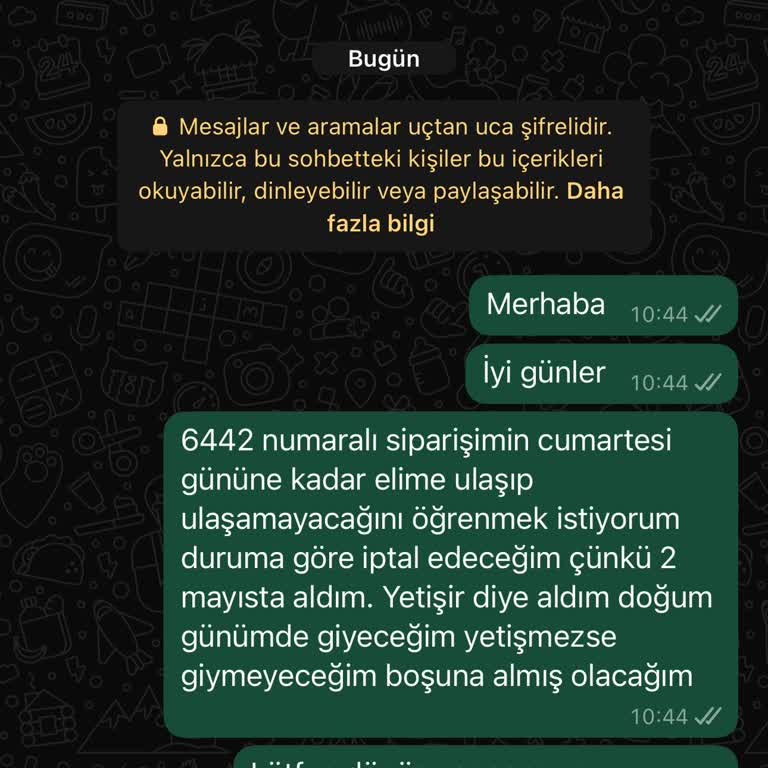 Siparişim Kargolanmadı Mağazaya Ulaşamıyorum