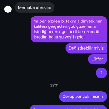 Yanlış Renk Ürün Ve Ekstra Kargo Ücreti Sorunu