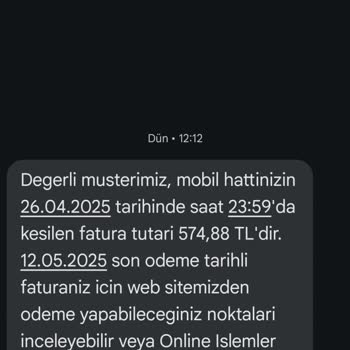 Pttcell Taahhüt Bitmeden Yüksek Fatura Ve Ulaşılmaz Müşteri Hizmetleri