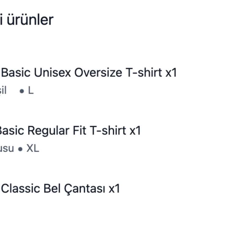 Eksik Ürün Ve İletişim Sorunu