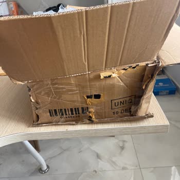 Eksik Ve Hasarlı Ürün Teslimatı Sonrası Yetersiz Destek