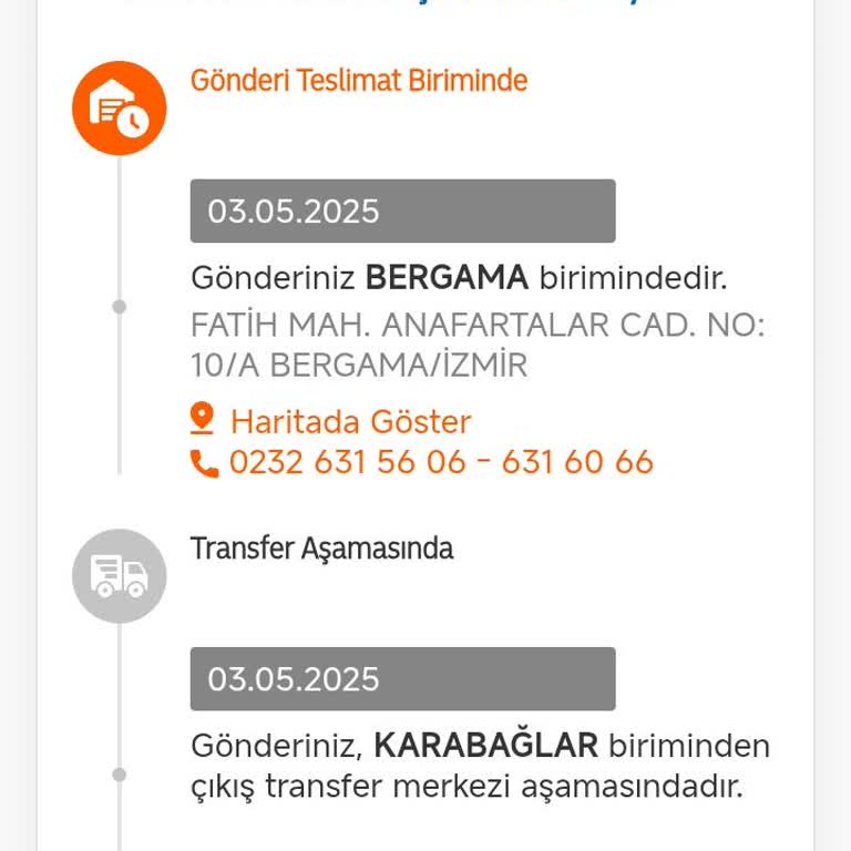 MNG Kargo Bergama Şubesi'nde Kargom Teslim Edilmiyor Ve İletişim Kurulamıyor
