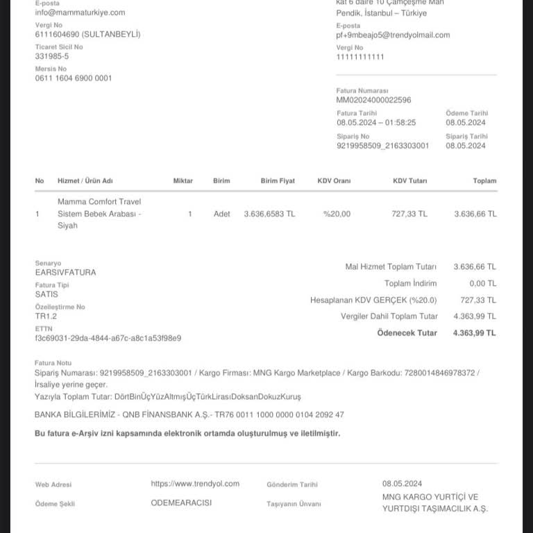 Kırılan Bebek Arabası İçin Satıcıya Ve Trendyol'a Ulaşamama Sorunu