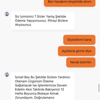 Satış Sonrası Hesabımda Bloke Edilen Paramın İadesini Talep Ediyorum