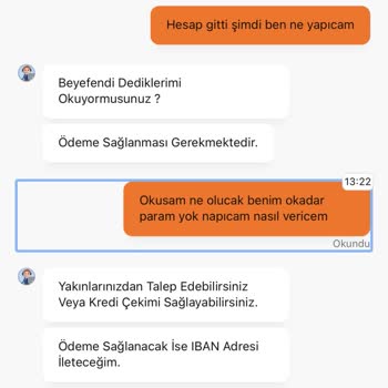 Satış Sonrası Hesabımda Bloke Edilen Paramın İadesini Talep Ediyorum