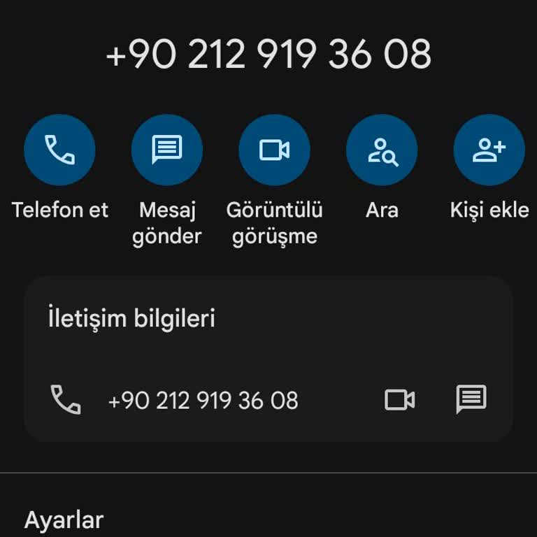 Bilinmeyen Numara İle Yapılan Şüpheli Anket Araması