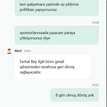 Kazanç Ödemesi Yapılmayan Sitede Müşteri Desteği Yetersiz