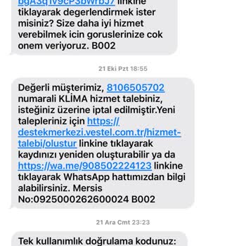 Vestel Buzdolabı Bir Yılda Arızalar Ve İlgisiz Servisle Hayal Kırıklığı Yaşattı