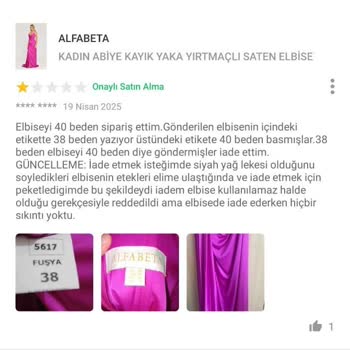 Yanlış Beden Ve Kusurlu Ürün Gönderimi Sonrası İade Sorunu