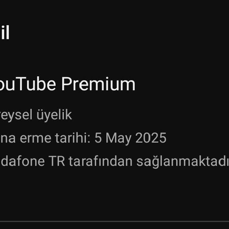 Youtube Premium Üyeliğim Erken İptal Edildi Hakkımı Kullanamıyorum
