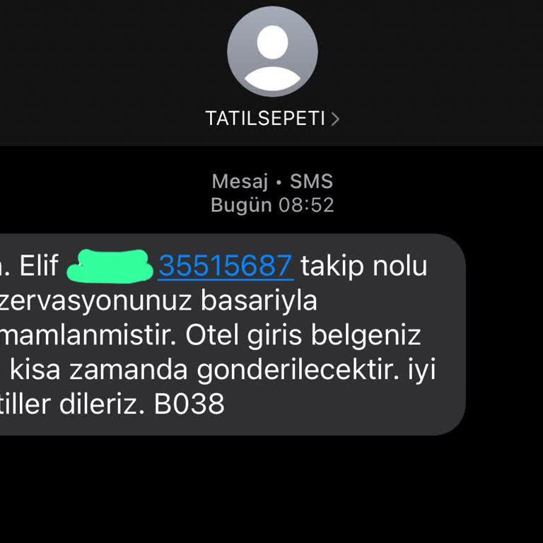 Rezervasyon Sonrası Bilgilendirme Hatası Ve Keyfi İptal