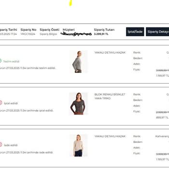 Yanlış Ürün Ve Para İadesinde Gecikme