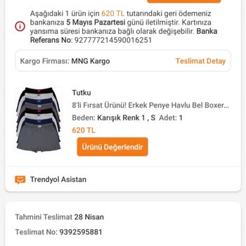 Trendyol Yanlış Renkli Ve Açık Paketli Ürün Gönderimi, Güven Sorunu