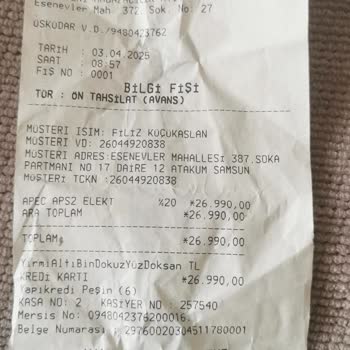 A101'den Aldığım Elektrikli Moped 34 Gündür Teslim Edilmedi, Mağduriyetim Giderilmiyor