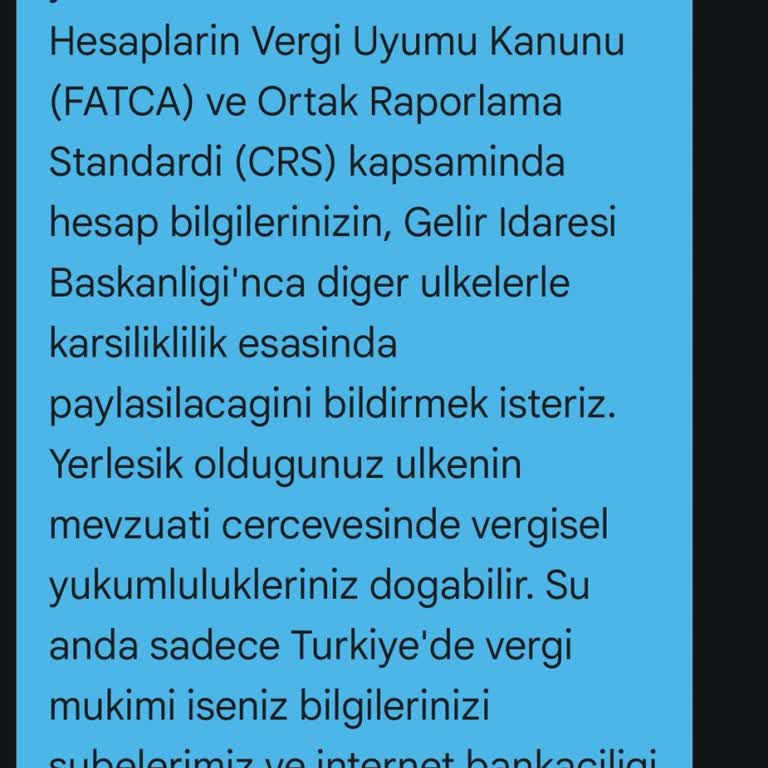 Yurt Dışında Yerleşik Görünme Sorunu Ve Hesap İşlemlerinde Kısıtlama