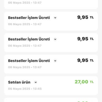 Gardrops'tan Habersiz Ve Haksız Bestseller Ücreti Kesintisi Mağduriyeti