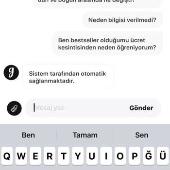 Gardrops'tan Habersiz Ve Haksız Bestseller Ücreti Kesintisi Mağduriyeti