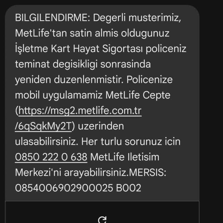 Hayat Sigortası İptal Edilmedi Üstüne Teminat Değişikliği Yapıldı Kimseye Ulaşamıyorum