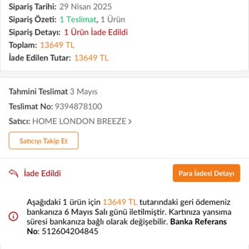 Varsthree Satıcı Ürünü Kargolamadan Satışı İptal Etti, Mağdur Oldum