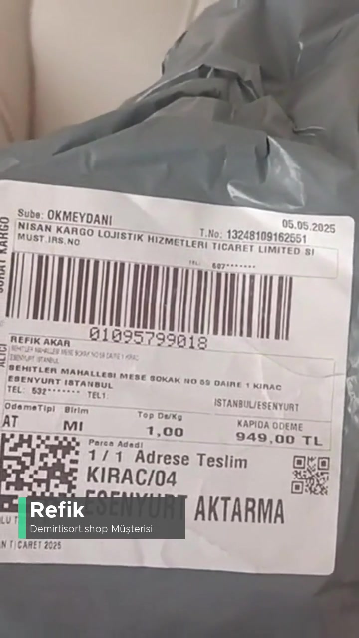 Demirtisort.shop Farklı Ürünler Geldi! videonun kapak resmi
