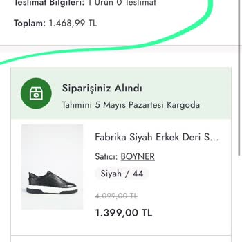 Çekilen Tutar İadesi Ve Sipariş Sorunu Çözülemiyor