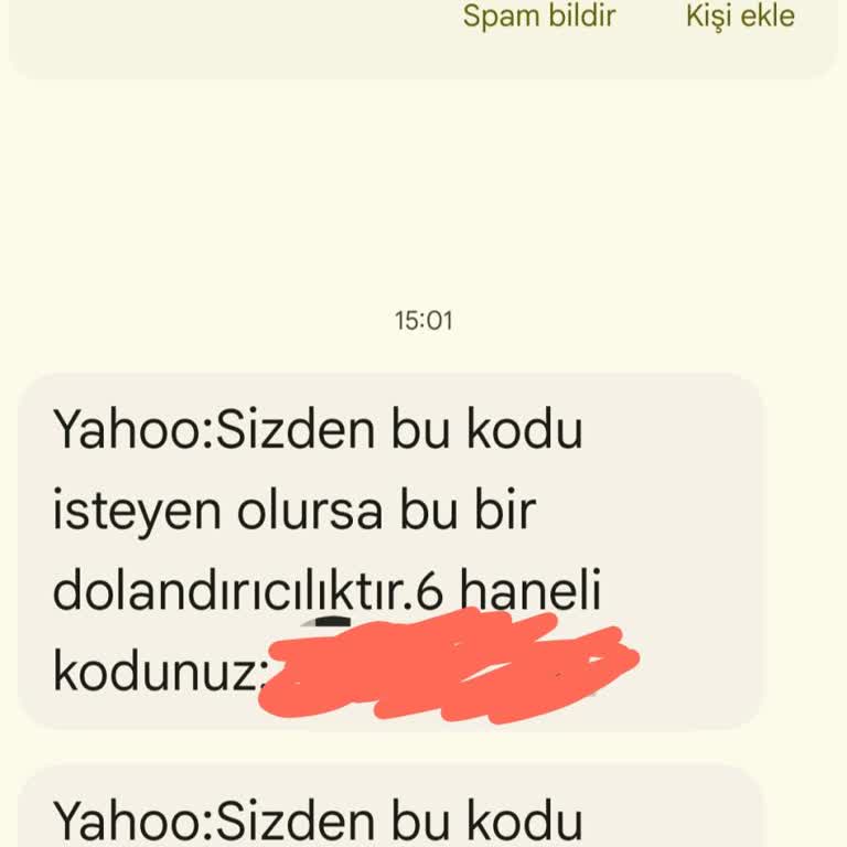 Yahoo Adına Gelen Şüpheli SMS'ler Hakkında Endişe