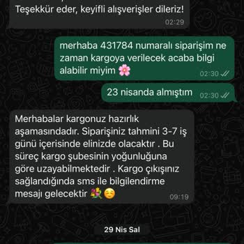 Siparişim Gönderilmiyor, Stok Sorunu Ve İletişimsizlik Mağduriyeti