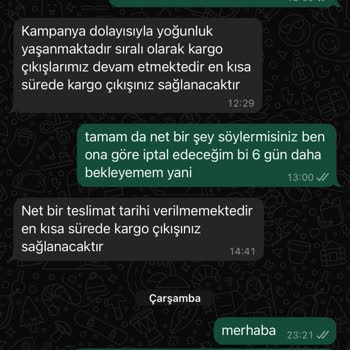 Siparişim Gönderilmiyor, Stok Sorunu Ve İletişimsizlik Mağduriyeti