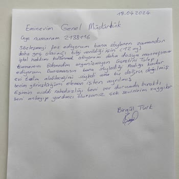 Yanıltıcı Bilgilendirme Ve İade Sorunu Nedeniyle Mağduriyet
