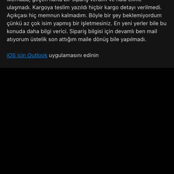 Mamuxa Siparişim Ortada Yok İletişim Sıfır Mağduriyet Yaşıyorum