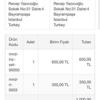 Mamuxa Siparişim Ortada Yok İletişim Sıfır Mağduriyet Yaşıyorum