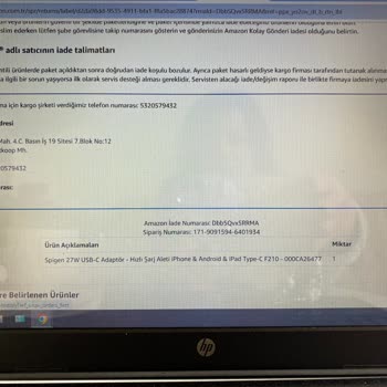 İptal Edilen Siparişin Ücreti İade Edilmedi, Satıcıdan Ve Amazon'dan Yanıt Alınamıyor