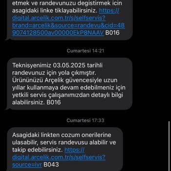 Arçelik Buzdolabında Göçük Sorunu Ve Yetersiz Servis Desteği