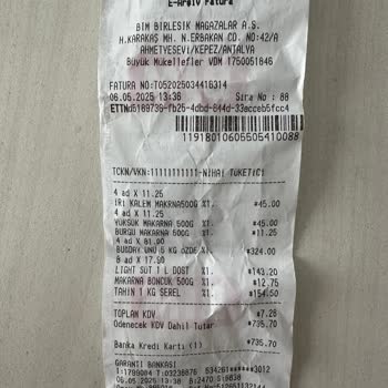 BİM Reyon Ve Kasa Fiyat Farkı Nedeniyle Mağduriyet Yaşadım