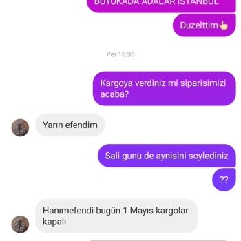 Sipariş Sonrası İletişim Yok, Ürünler Gönderilmedi
