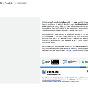 Bilgim Dışında Bireysel Emeklilik Sözleşmesi Ve İletişim Sorunu