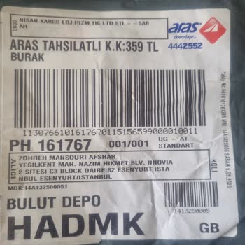 Yanlış Ürün Ve Şüpheli Kargo İşbirliği Hakkında Şikayetim Var