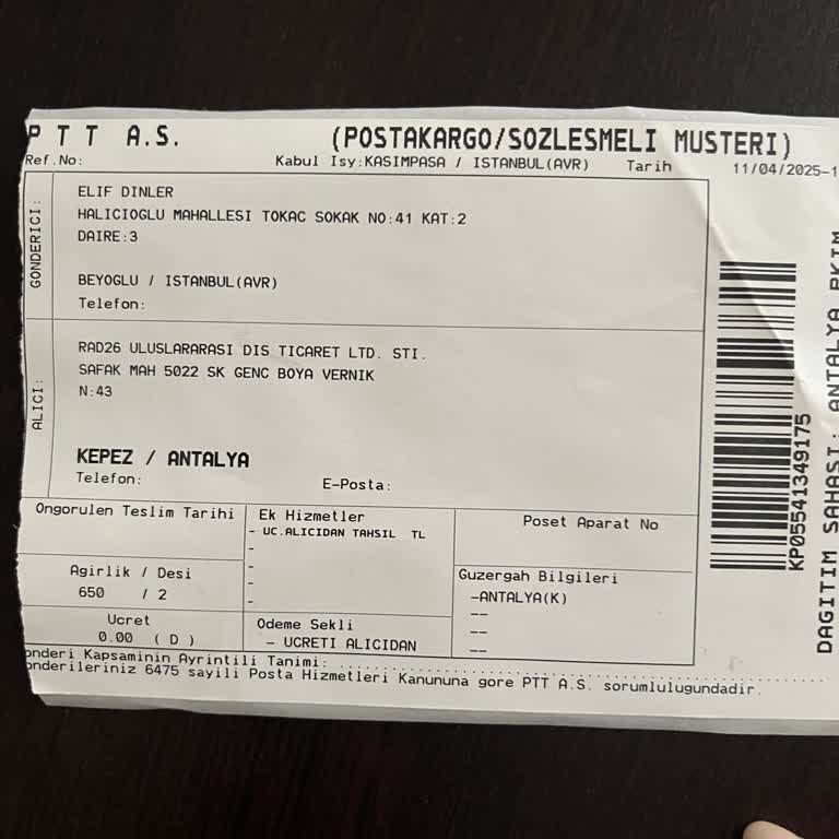 Siparişin Geç Teslimatı, Yanlış Ürün Ve İade Sonrası Para İadesi Sorunu