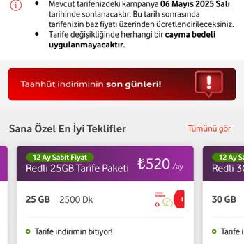Vodafone'dan Fahiş Zamlar Ve Müşteri Mağduriyeti