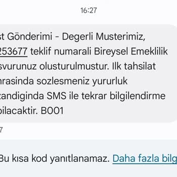 Bilgim Dışında Adıma İşlem Yapıldığına Dair Sürekli SMS Alıyorum