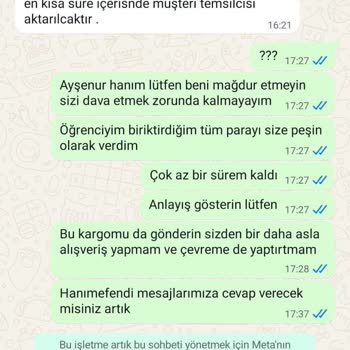 Ayşenur Dinçer Butik Siparişim Teslim Edilmiyor Müşteri Hizmetleri İlgisiz