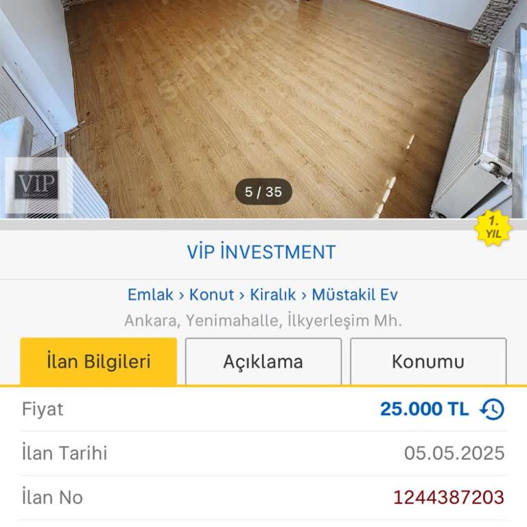 Vip Investment Gayrimenkul Danışmanlık Umursamazlığı