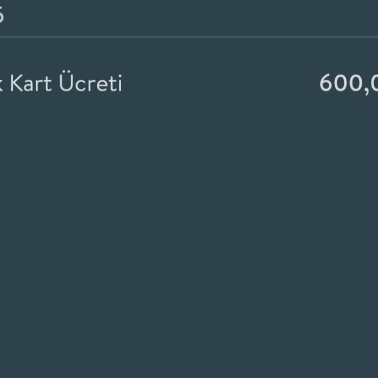 Haksız Alınan Kart Aidatının İadesini İstiyorum