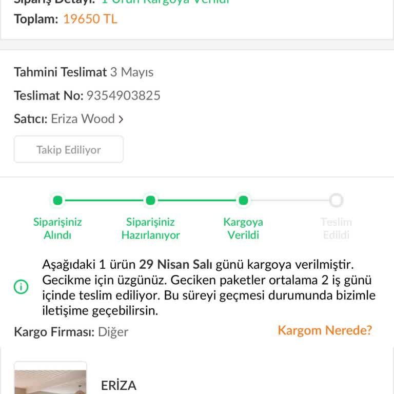Siparişimin Teslim Edilmemesi Ve İade Sürecinde Yaşanan Sorunlar