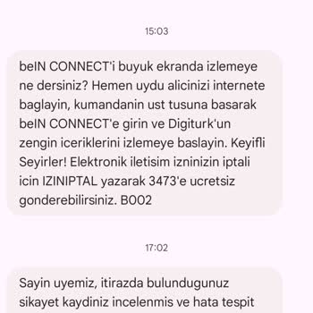 Digiturk Aracısı Tarafından Yanlış Bilgilendirme Ve Fatura Sorunu