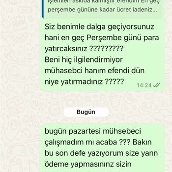 İade Sürecinde Gecikme Ve Mağduriyet Yaşadım