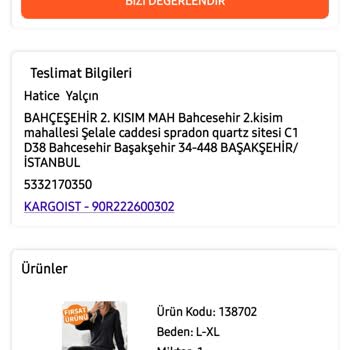 Geri Ödeme Yapılmadı, Müşteri Hizmetleri Sorunu Çözmüyor